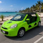 Cozumel automatic buggy rental Nissan Buggy